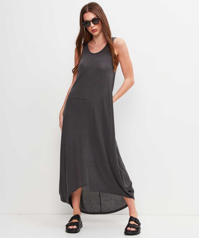 Lurdes Bergada Long Sleeveless Dress