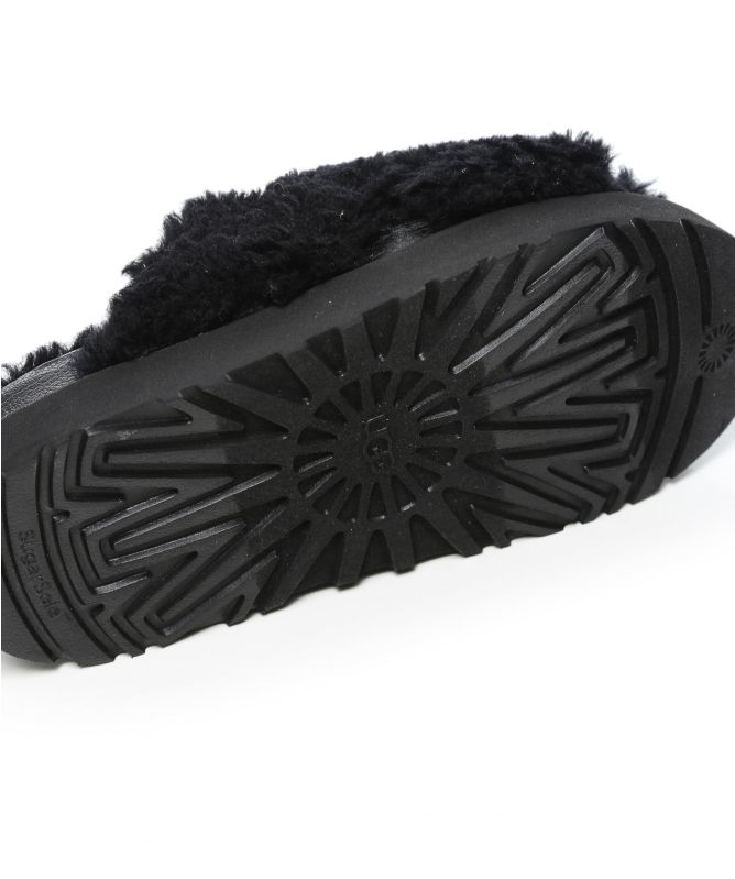UGG Fuzz Sugar Cross Slide