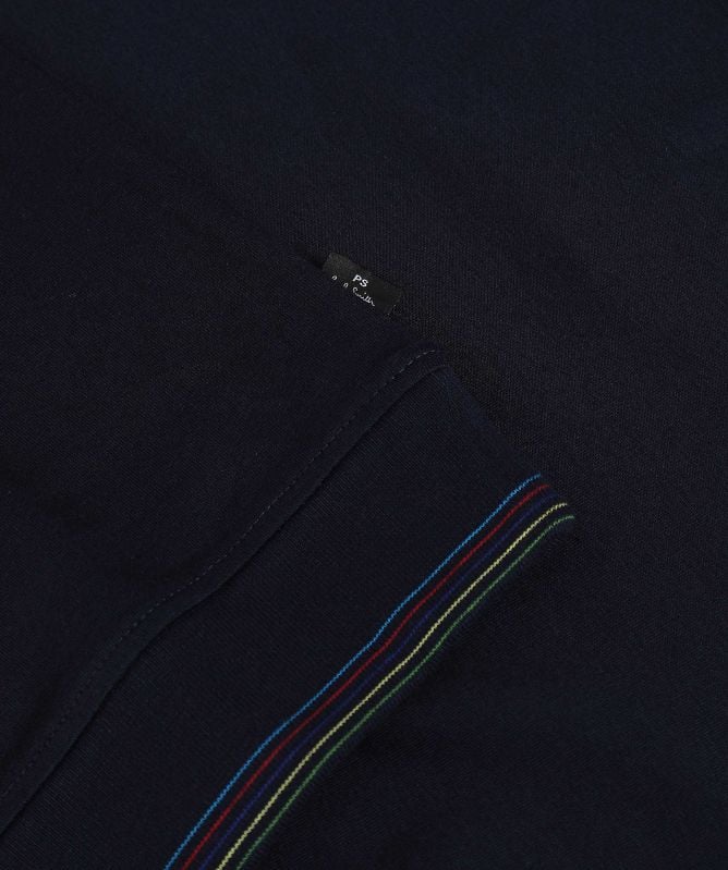 Paul Smith Half-Zip Sports Stripe Sweatshirt