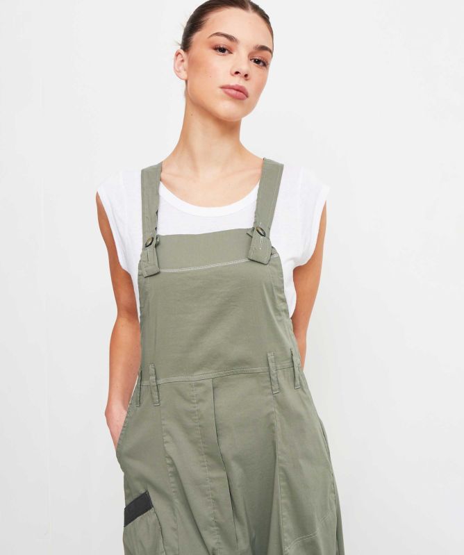 Lurdes Bergada Lightweight Cotton Dungarees