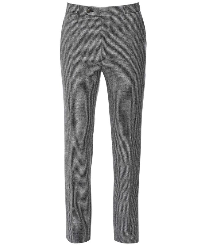 Berwich Slim Fit Houndstooth Trousers