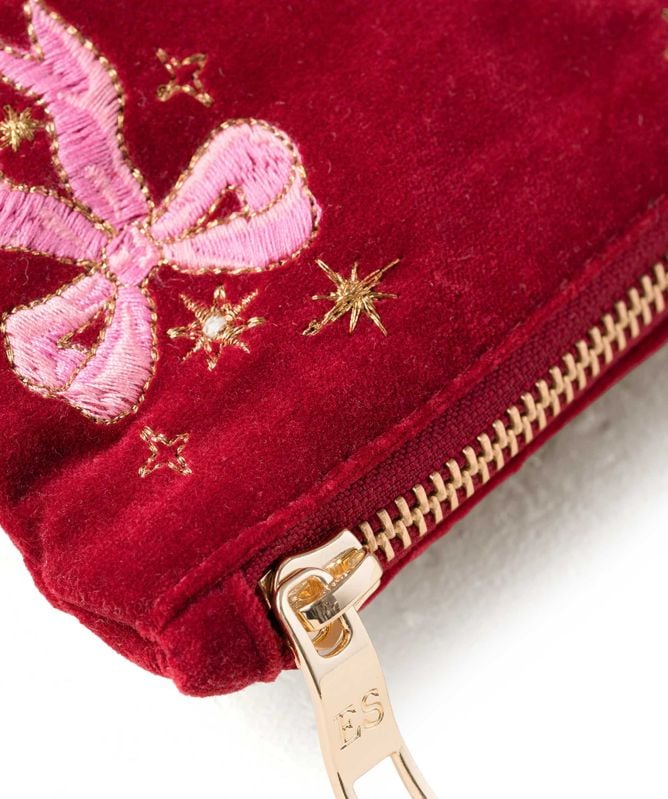 Elizabeth Scarlett Dazzling Bows Everyday Pouch
