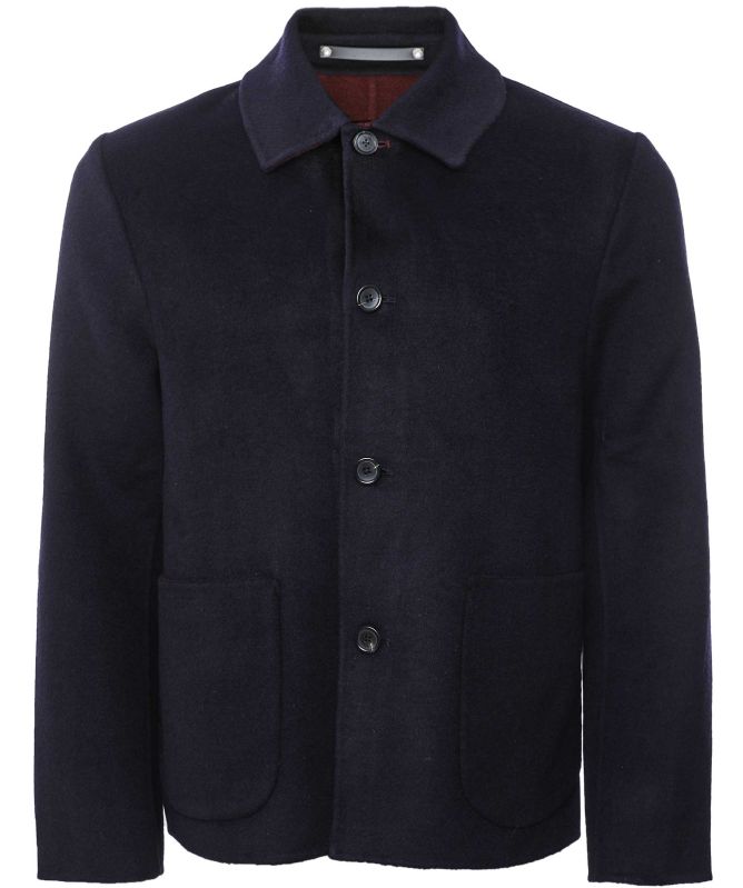 Paul Smith Double-Face Wool Short Coat