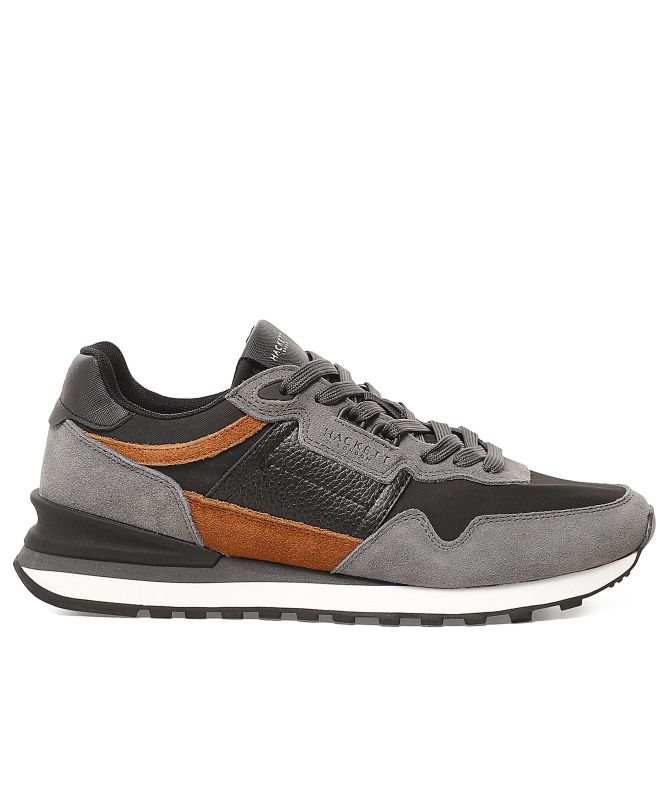 Hackett Suede Telfor Runner Trainers