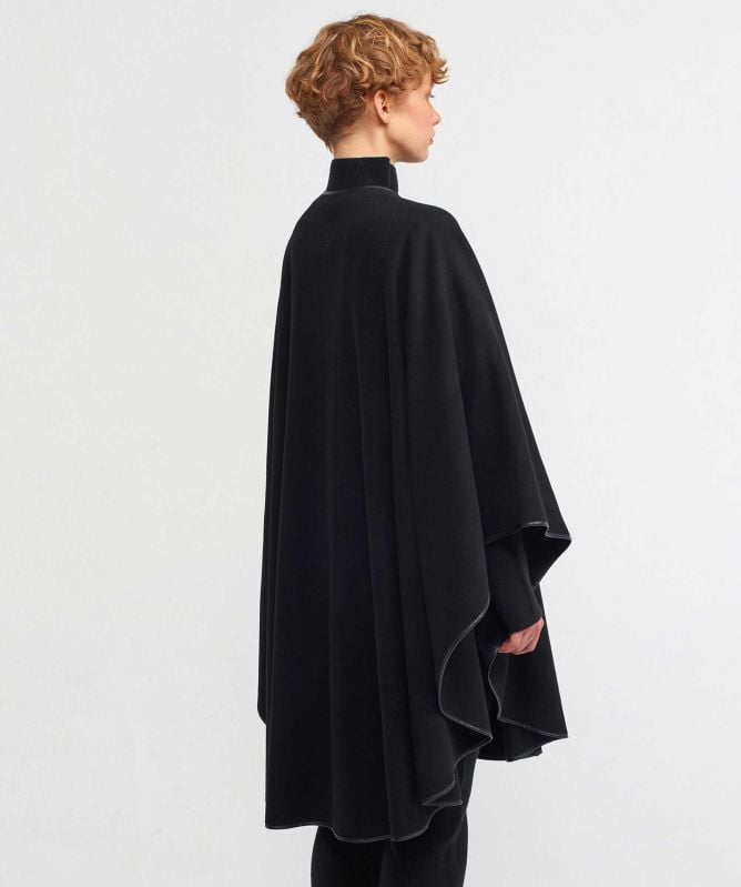 NU London Wool Cape Jacket