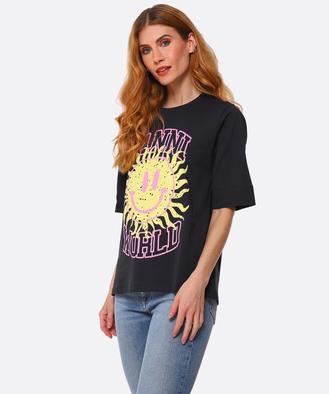 GANNI Smiley T-Shirt