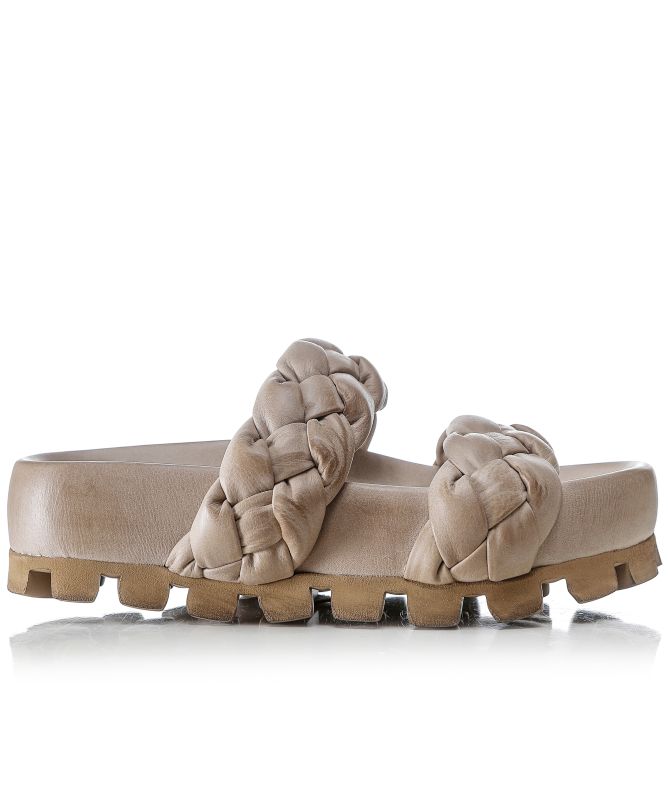 Lofina Braided Platform Sandals