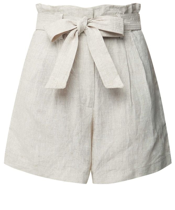 Scarlett Poppies The Linen High-Waisted Shorts
