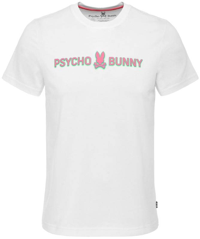 Psycho Bunny Crew Neck Greenwich T Shirt