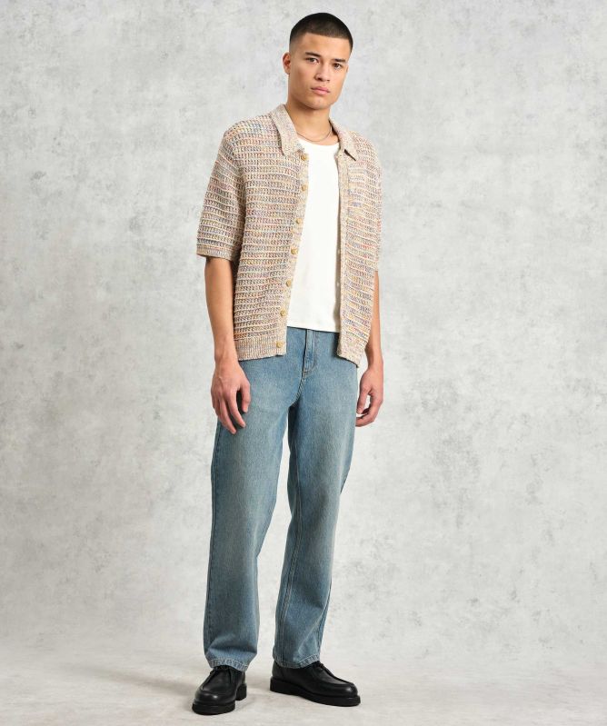 Wax London Twist Knit Tellaro Shirt