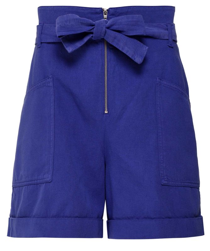 ba&sh Dima Cotton-Linen Shorts