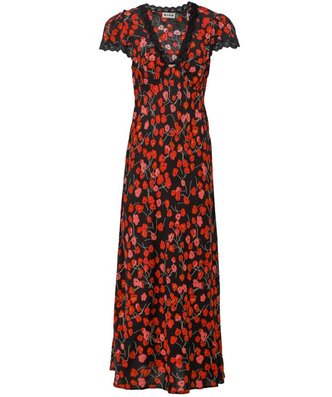 RIXO リキソー ブランド ワンピース Clarice floral midi1084115 Rixo Floral Print Clarice Midi Dress