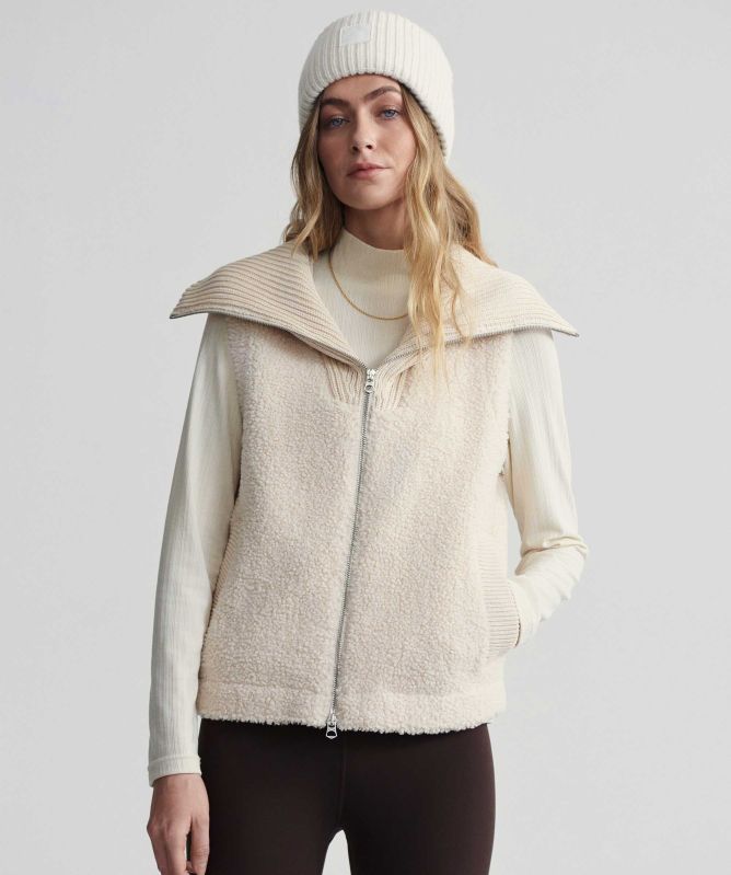 Varley Aspen Boucle Sherpa Gilet