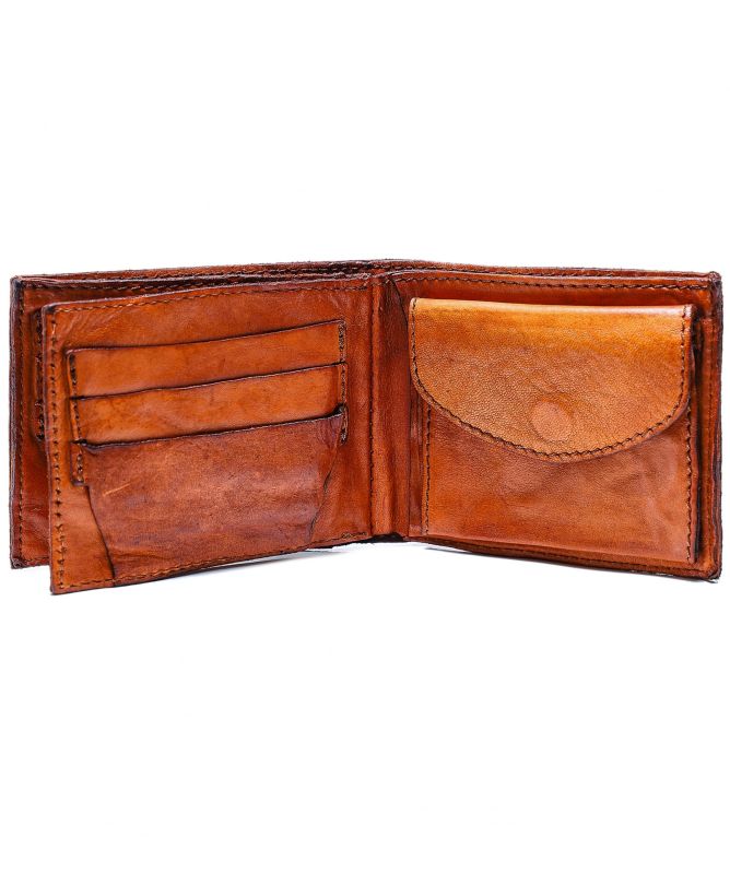 Campomaggi Leather Billfold Coin Wallet