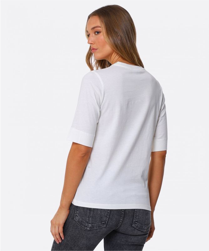 GANNI Organic Cotton Smiley Tee