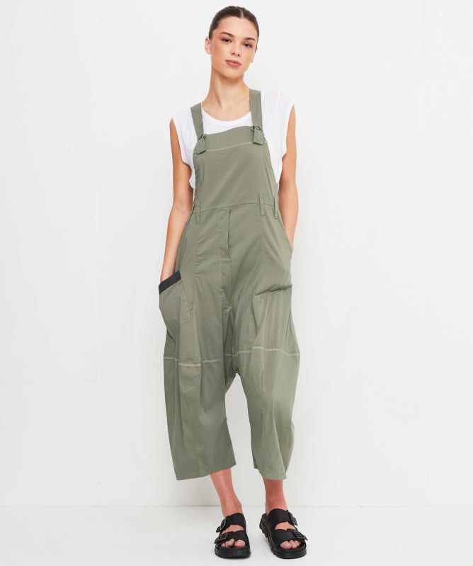 Lurdes Bergada Lightweight Cotton Dungarees