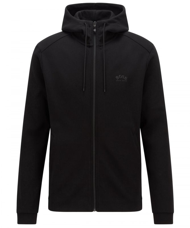 BOSS Mixed Structure Saggy Hoodie