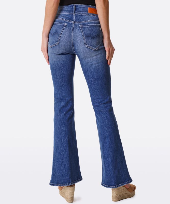 Replay Newluz Flare Fit Bootcut Jeans