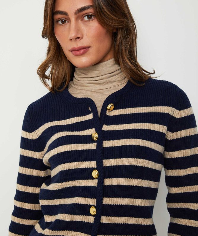 rag & bone Nancy Merino Wool Cardigan