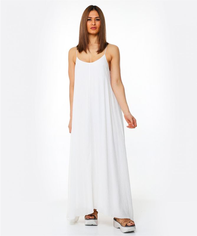 NU London Long Draped Hem Dress