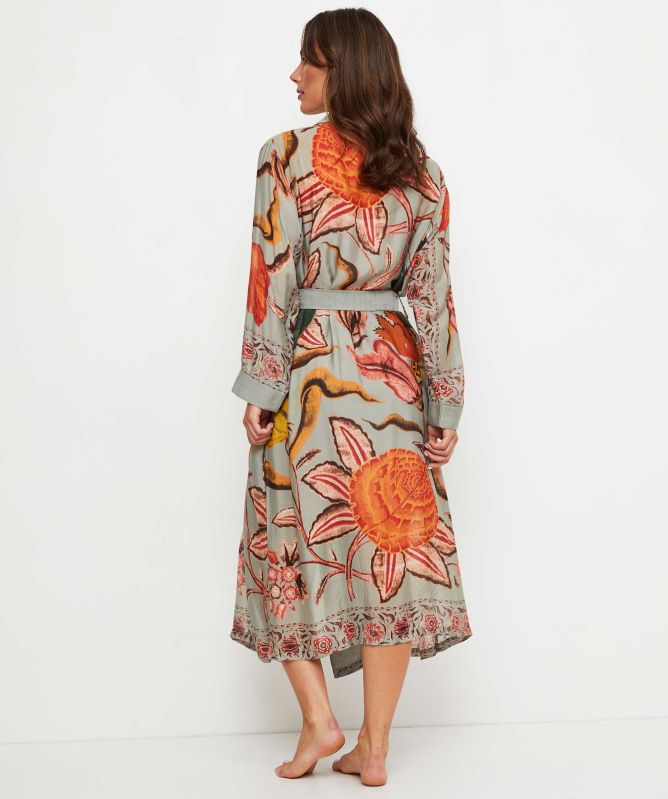 One Hundred Stars Joy Grey Gown