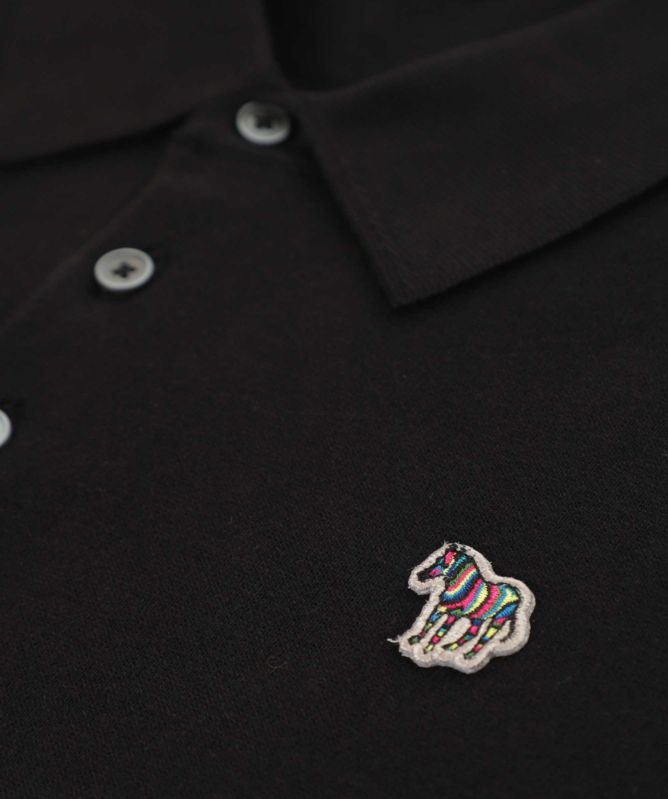 Paul Smith Knitted Zebra Polo Shirt