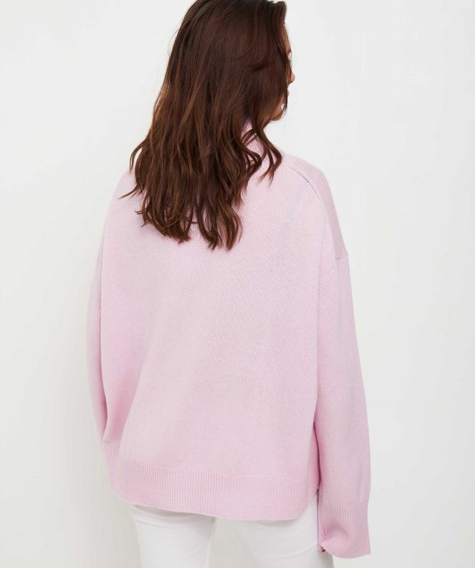 Van Kukil Laura Roll Neck Cashmere Jumper