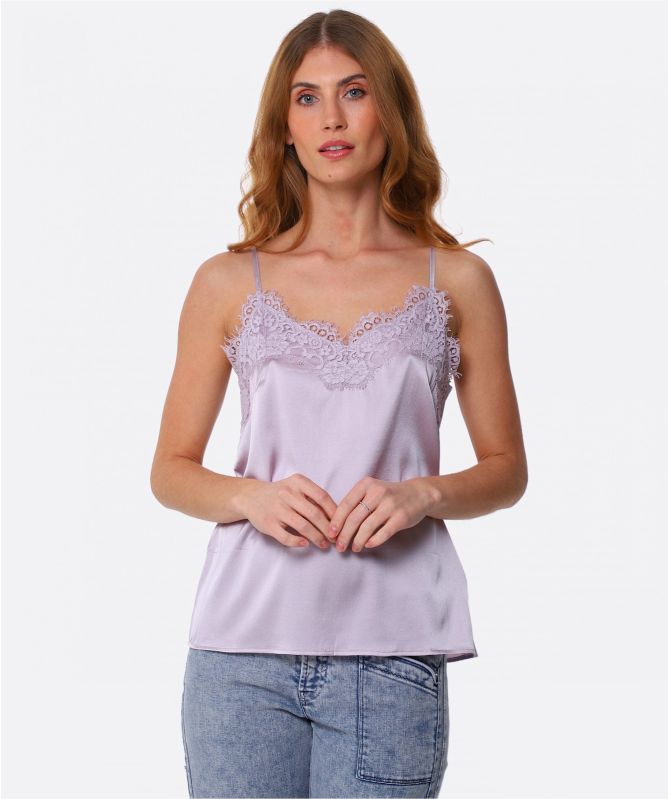 Rosemunde Jade Silk Cami