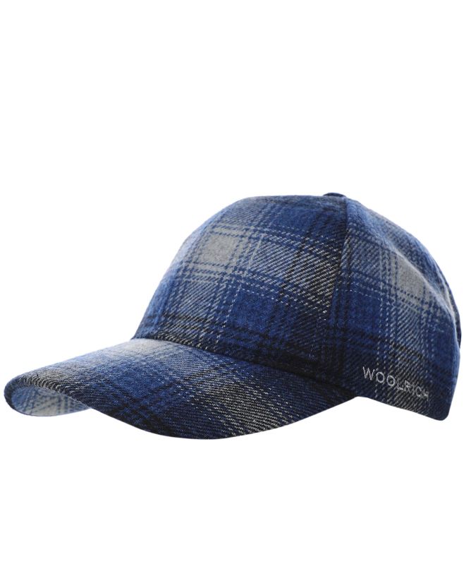 Woolrich Wool Blend Check Cap
