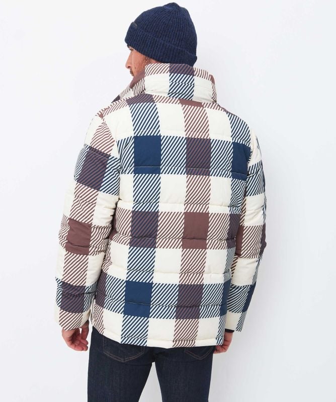 Aquascutum Check Puffer Jacket