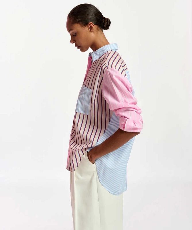 Essentiel Antwerp Patchwork Famille Shirt