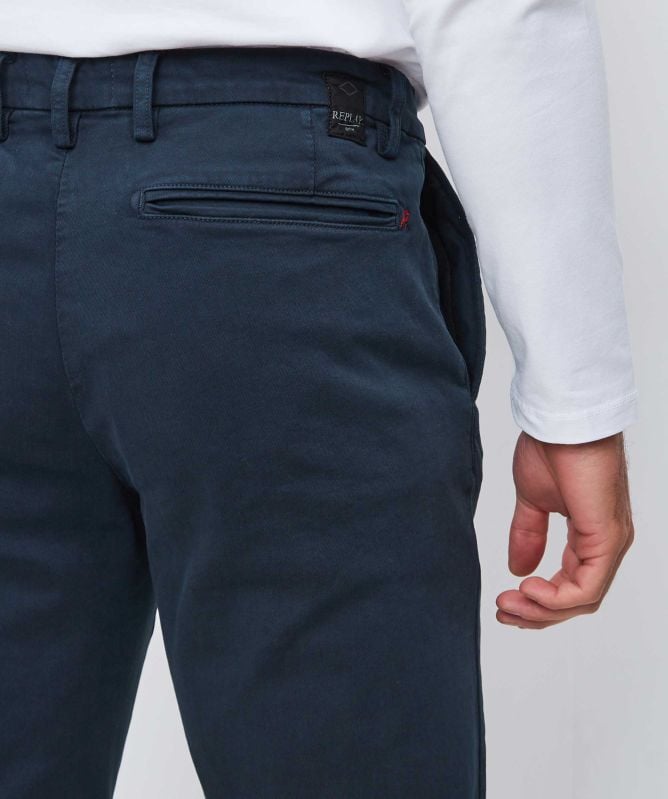 Replay Regular Fit Benni Chinos