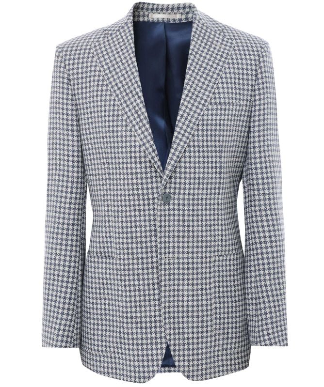 Jules B Wool Houndstooth Jacket