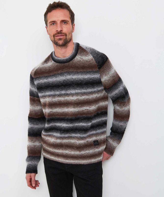 Paul Smith Merino Faded Stripe Jumper