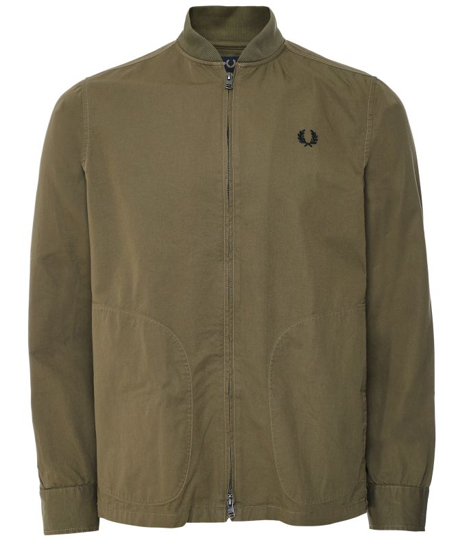 Fred Perry Zip Bomber Overshirt