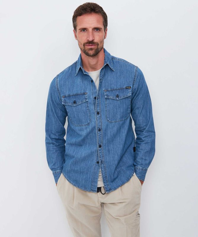 Replay Denim Pocket Shirt