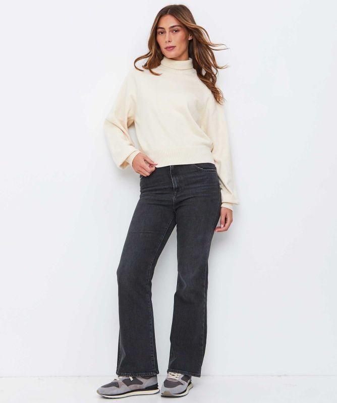 Replay Becka Mid Waist Flared Jeans