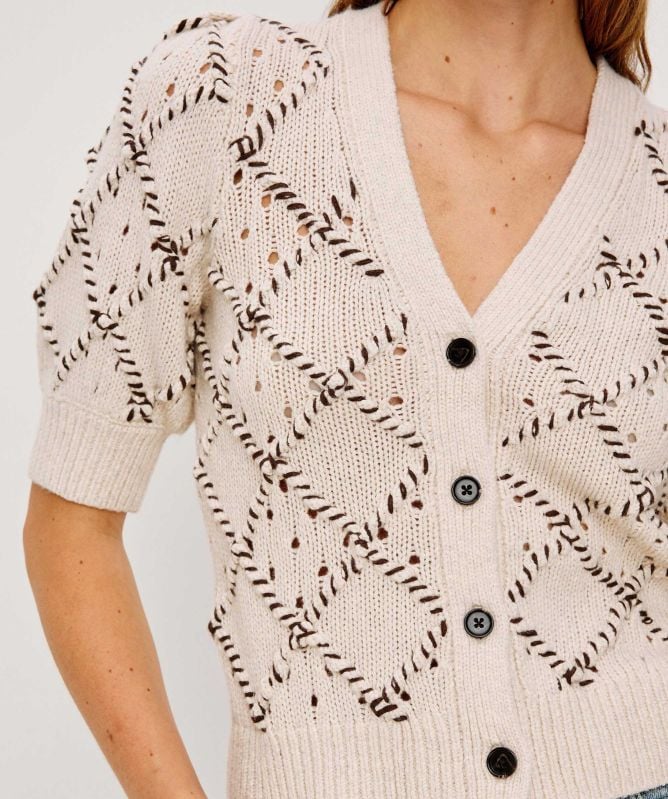 Rails Isla Openwork Cardigan