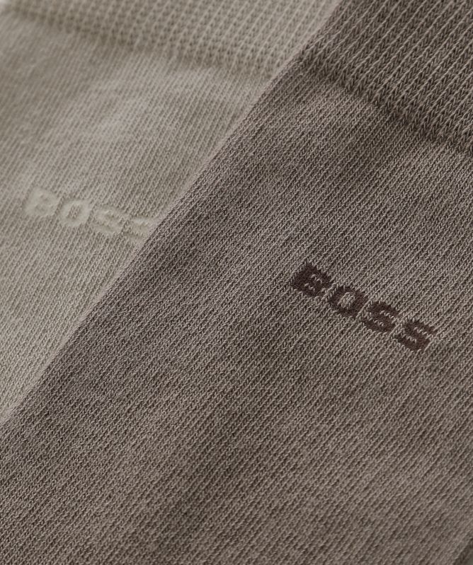 BOSS Soft Compact Cotton Business Socks 2 Pack