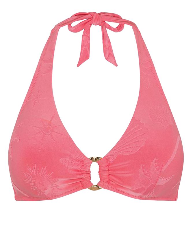 Chelsea Peers Jacquard Coastal Bikini Top