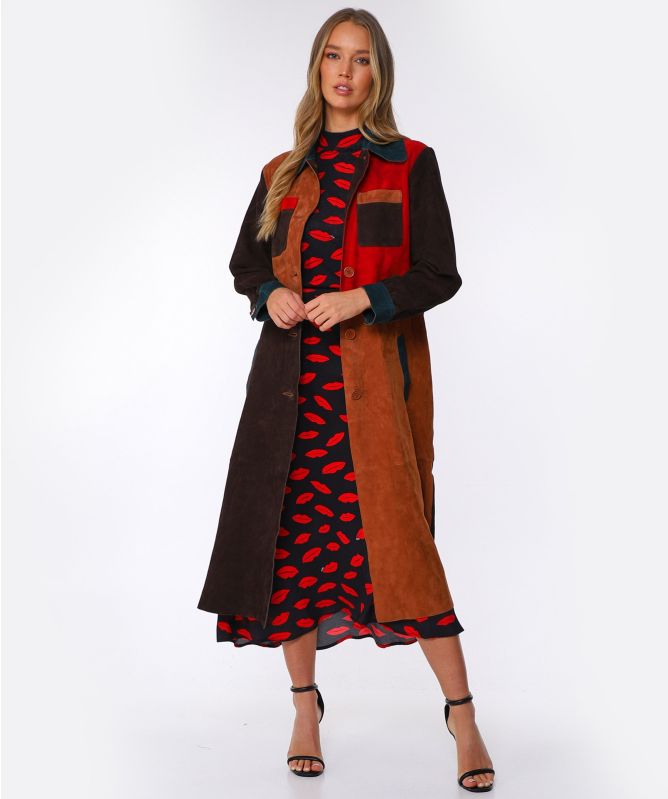 RIXO Kelly Silk Slip Skirt