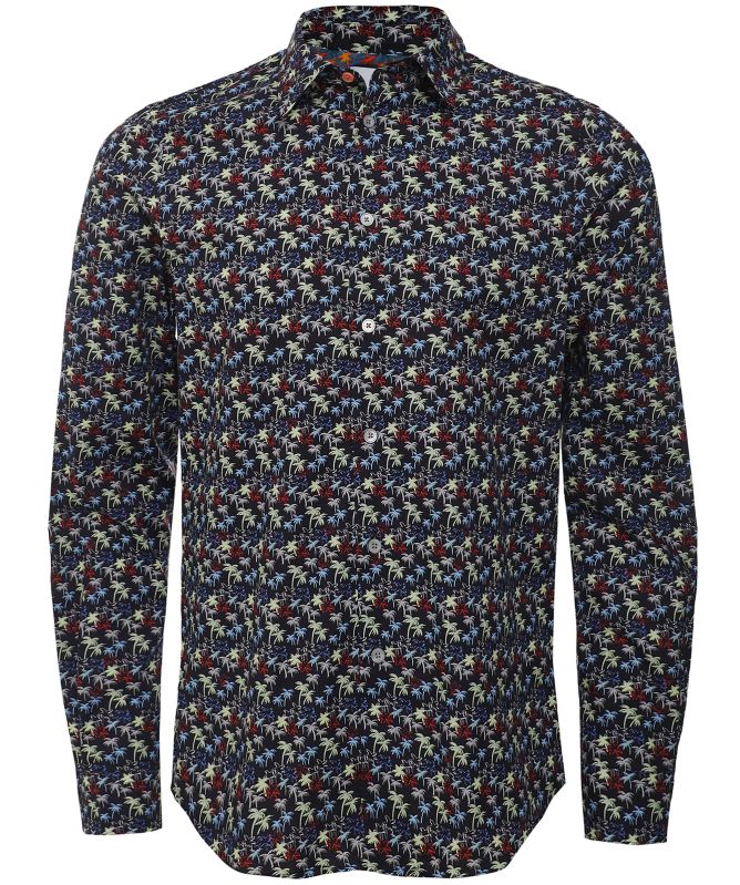 Paul Smith Tailored Fit Palm Print Shirt