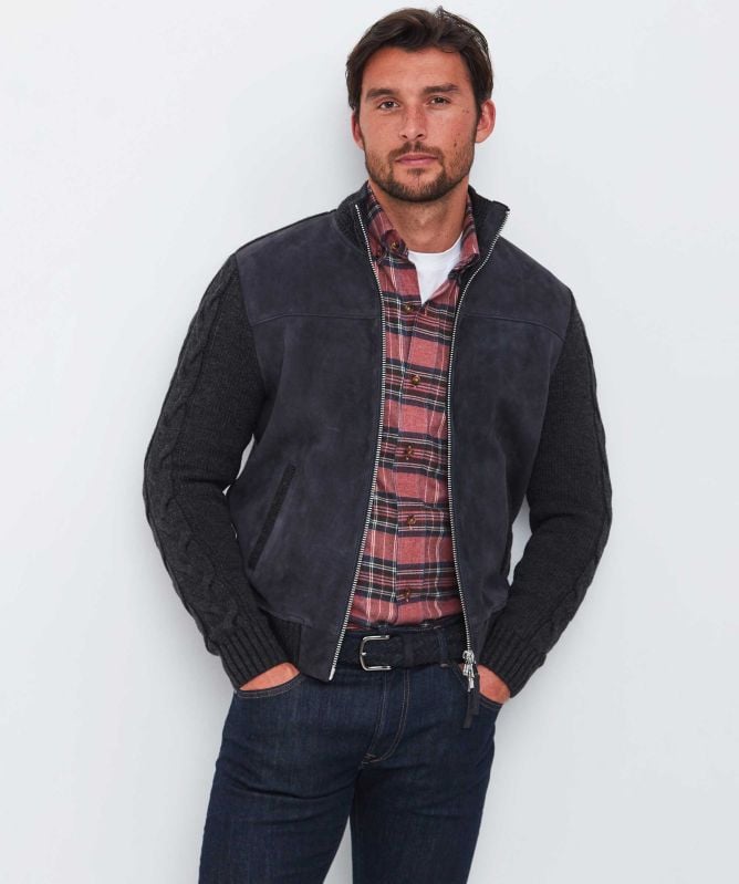 Jack Leathers Thames Knit Jacket