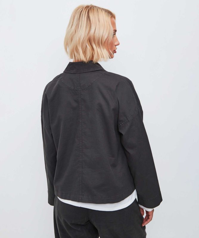 OSKA Boxy Button-Front 518/3383 Jacket