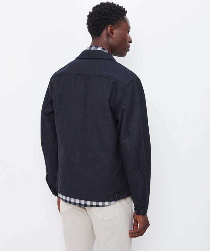 Replay Wool Blend Overshirt