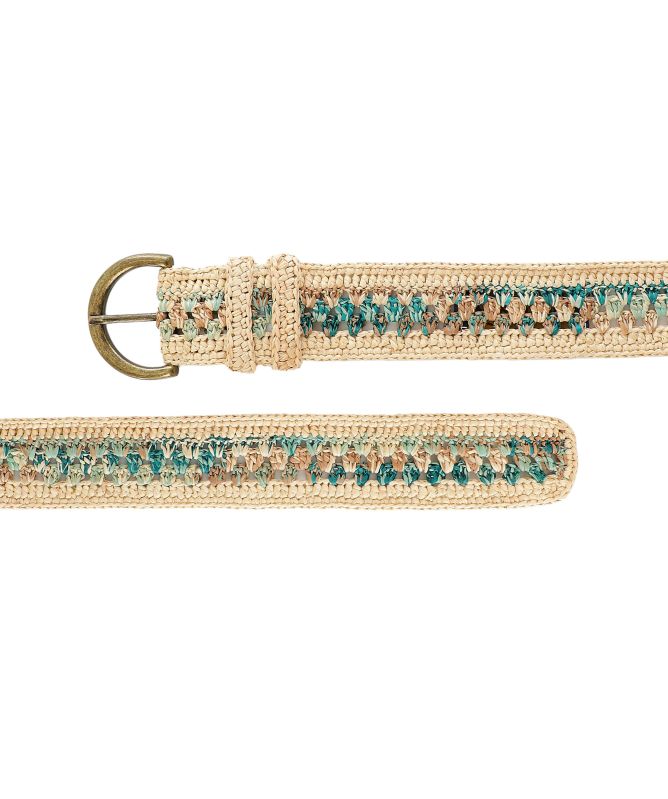 Rabarany Handwoven Raffia Belt