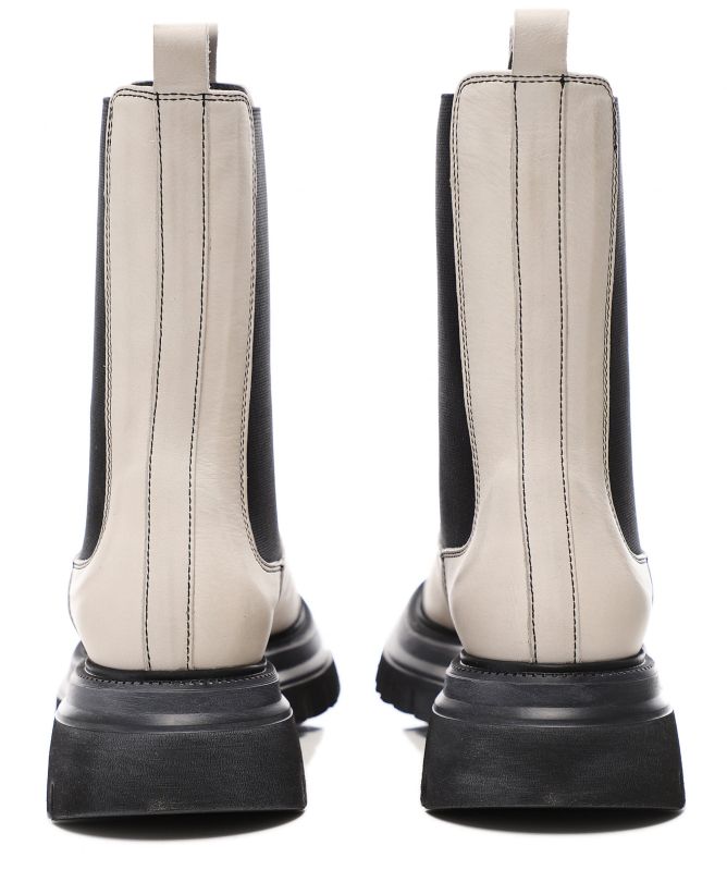 Lofina High Leather Chelsea Boots