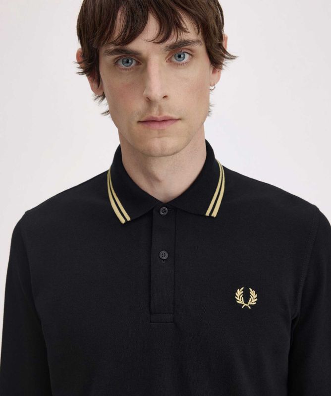 Fred Perry Long Sleeve M1212 Polo Shirt