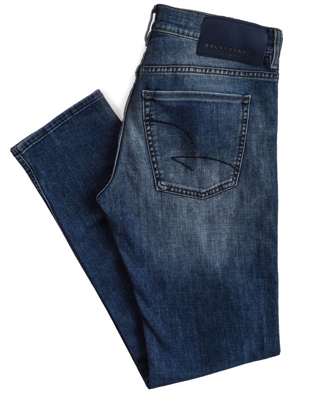 Baldessarini Embroidered Back Pocket Jeans