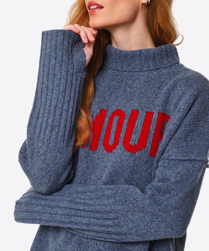 Zadig and Voltaire Alma We Amour Merino Wool Sweater